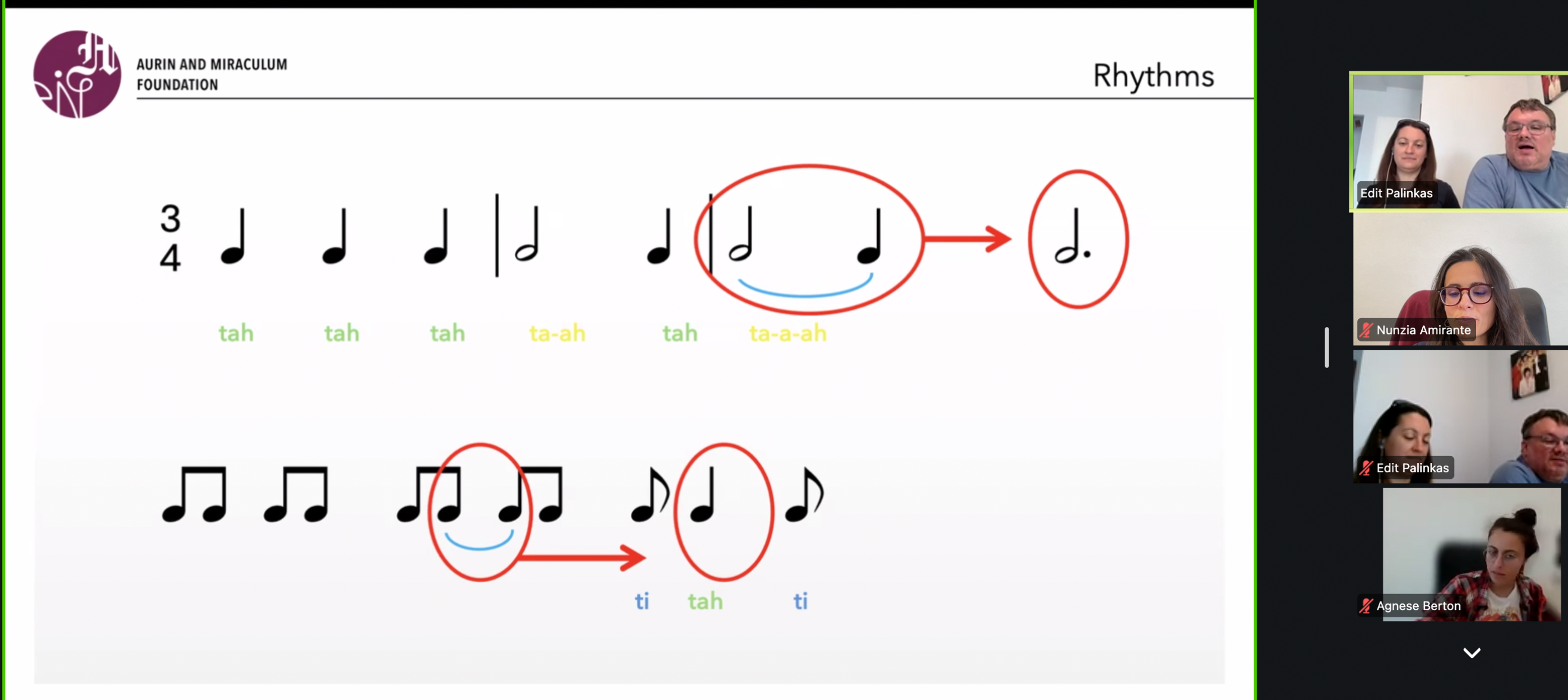 math & music online course slide 5